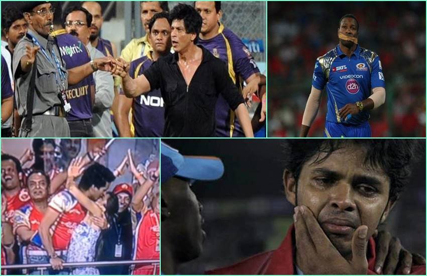 ipl 2017, ipl, ipl controversy, ipl news, ipl news in hindi, ipl news, ipl season 10, indian premier league, ipl srk, ipl harbhajan singh controversy, harbhajan singh, srk, shahrukh khan, deepika padukon, sreesanth, kieron pollard, sidharth malhotra, ipl latest news in hindi, ipl top controversies, Cricket news updates
