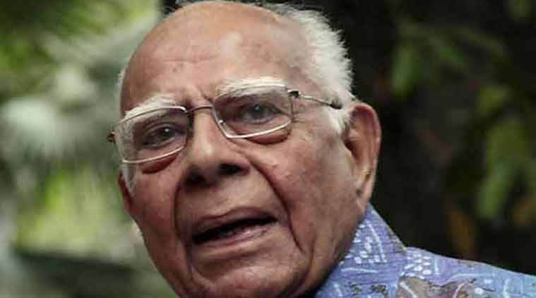 प्रख्यात वकील राम जेठमलानी 