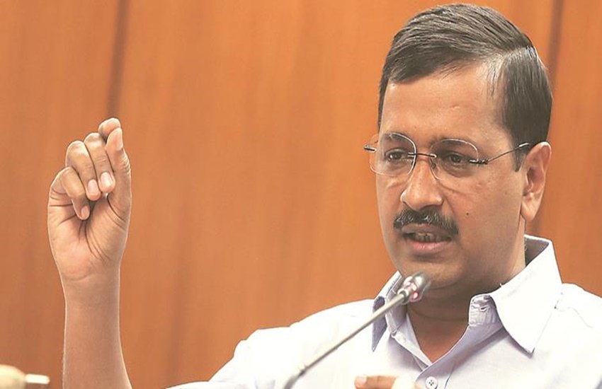 दिल्ली के मुख्यमंत्री अरविंद केजरीवाल।