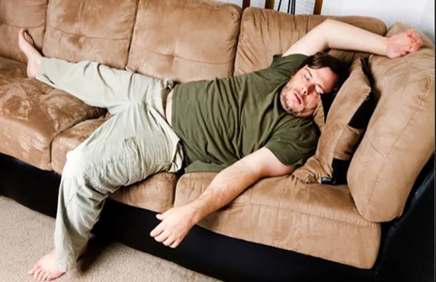 lazy man