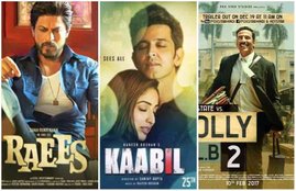 Shah Rukh Khan, Akshay Kumar, Hritik Roshan, Raees, Kaabil, Jolly LLB 2, Box Office Collection, Biggest Box Office Collection, Entertainment news in HIndi