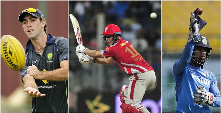 IPL punjab david miller, glenn maxwell, wriddhiman saha