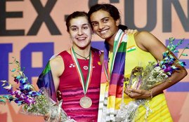 pv sindhu, sindhu, india open 2017, badminton, sindhu india open, carolina marin, india open super series, sindhu vs marin, badminton news, sports news, jansatta