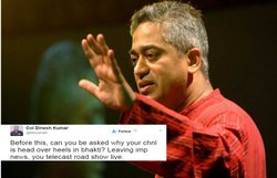 राजदीप सरदेसाई ने पूछा- भव्य रोड शोज का खर्च कौन देता है? कर्नल ने दागा उल्टा सवाल- आपका चैनल भक्ति में डूब कर लाइव क्यों दिखाता है?