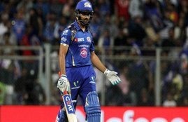 rohit sharma, mumbai indians, ipl, IPL 2017, MI vs KKR, rohit sharma reprimand, indian premier league, kolkara knightriders, cricket news
