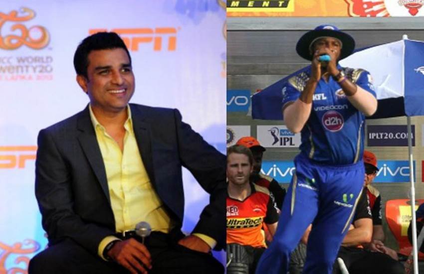 sanjay manjrekar, kieron polard, IPL 2017, indian premier league, ipl, manjrekar brainless tweet, mumbai indians, pollard tweet, cricket news