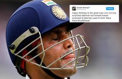 मुथैया मुरलीधरन के जन्मदिन पर वीरेंद्र सहवाग ने मौत को किया याद, सोशल मीडिया पर छा गया वीरू का ट्वीट