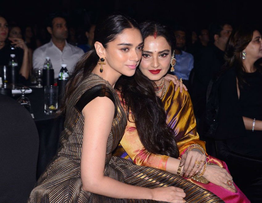 अदिति राव हैदरी और रेखा