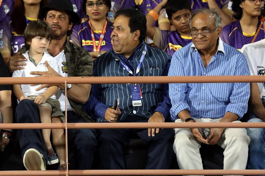 IPL 10, IPL, Shah Rukh Khan, Indian Premier League, AbRam, Sports, Cricket, Kolkata Knight Riders, Gujarat Lions"