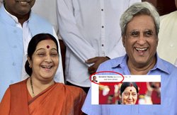 सुषमा स्वराज की मांग पर पति स्‍वराज कौशल ने ली चुटकी, लिखा- बुरा वक्‍त आने वाला है