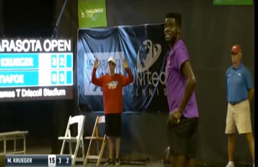 Tennis, Match, ,Interrupted, Due, Loud, Sex, Most, Bizarre, Thing