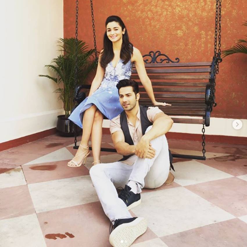 Varun Dhawan, David Dhawan, Karan Johar, Alia Bhatt