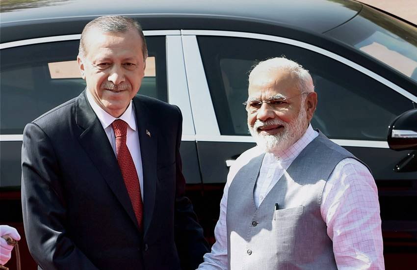 Recep Tayyip Erdogan, Recep Tayyip Erdogan In India, Turky President in India, PM Narendra Modi, Narendra Modi, GST, India and Turkey, India and Turkey Bilateral Talks, Erdogan-Modi Meeting, World News, Hindi News