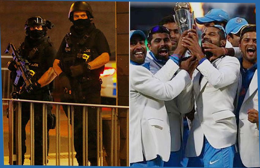 भारत का चैंपियंस ट्रॉफी का पहला मुकाबला 4 जून को पाकिस्तान के खिलाफ होगा।