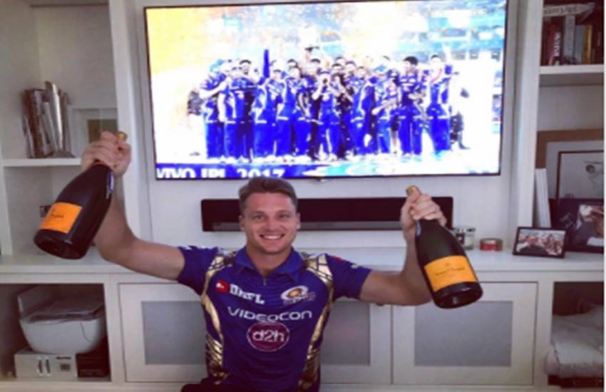 IPL 2017, IPL 10, Indian Premier Legue, Mumbai Indians, Rising Pune Supergiant, Mumbai Indians wins IPL Title Third Time, Jose Butler, Jos Buttler goes naked to celebrate MI’s IPL triumph, Mumbai Indians Beats Rising Pune Supergiant
