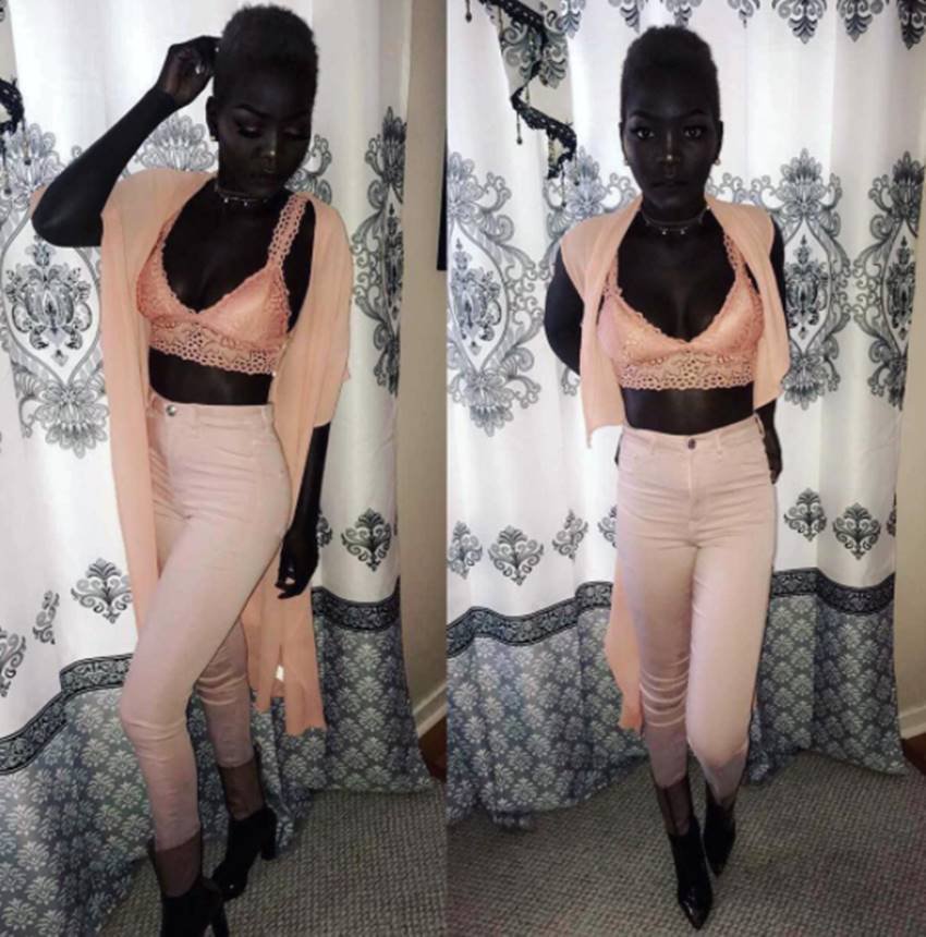 Sudanese Model Nyakim Gatwech, Queen Of The Dark, Nyakim Gatwech, Model Nyakim Gatwech Nicknamed The Queen Of The Dark, Lifestyle News, Modelling, Nyakim Gatwech proves Black is beautiful