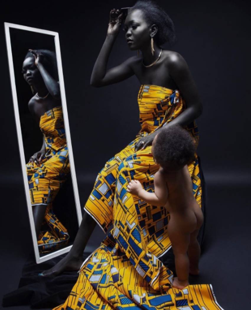 Sudanese Model Nyakim Gatwech, Queen Of The Dark, Nyakim Gatwech, Model Nyakim Gatwech Nicknamed The Queen Of The Dark, Lifestyle News, Modelling, Nyakim Gatwech proves Black is beautiful