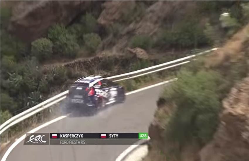 ये रेस स्पेन के कैनरी आइलैंड पर हो रही थी।