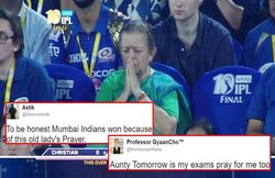 IPL 10: कम स्‍कोर के बावजूद फाइनल में इस ‘आंटी’ की वजह से जीती मुंबई! जानिए कौन हैं ये