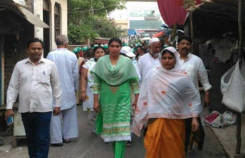 जनता दल यूनाइटेड की राज्य सभा सांसद कहकशां परवीन। (फोटो-फेसबुक)