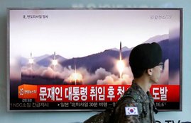 North Korea, test ballistic missile