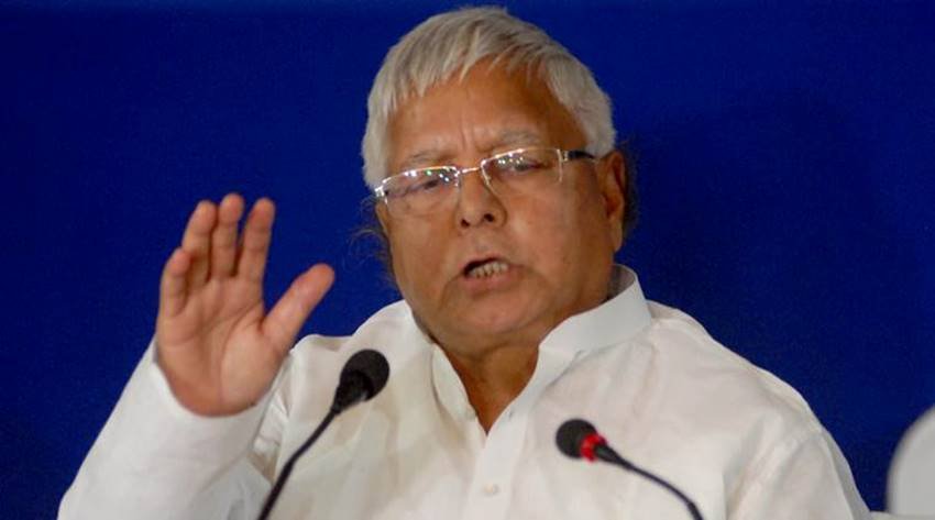 राष्ट्रीय जनता दल (राजद) के अध्यक्ष लालू प्रसाद