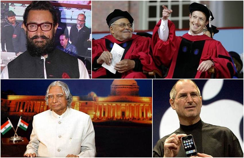 CBSE Board Result 2017: आज (28 मई, 2017) सीबीएसई के साथ देश के कई राज्यों ने कक्षा 12 बोर्ड के नतीजे घोषित कर दिए हैं। जिसमें कई छात्रों ने परीक्षा में बेहतर हासिल किए हैं वहीं कुछ छात्रों को अच्छे अंक हासिल नहीं हुए। अगर आपके कम अंक आए हैं तो परेशान ना हों क्योंकि दुनिभर में कुछ ऐसी मशहूर हस्तियां भी हैं जिन्होंने परीक्षा में ज्यादा अंक हासिल नहीं किए लेकिन दुनियाभर में उन्होंने अपना लोहा मनवाया है। आईए जाने कुछ ऐसी ही मशहूर हस्तियों के बारे में-