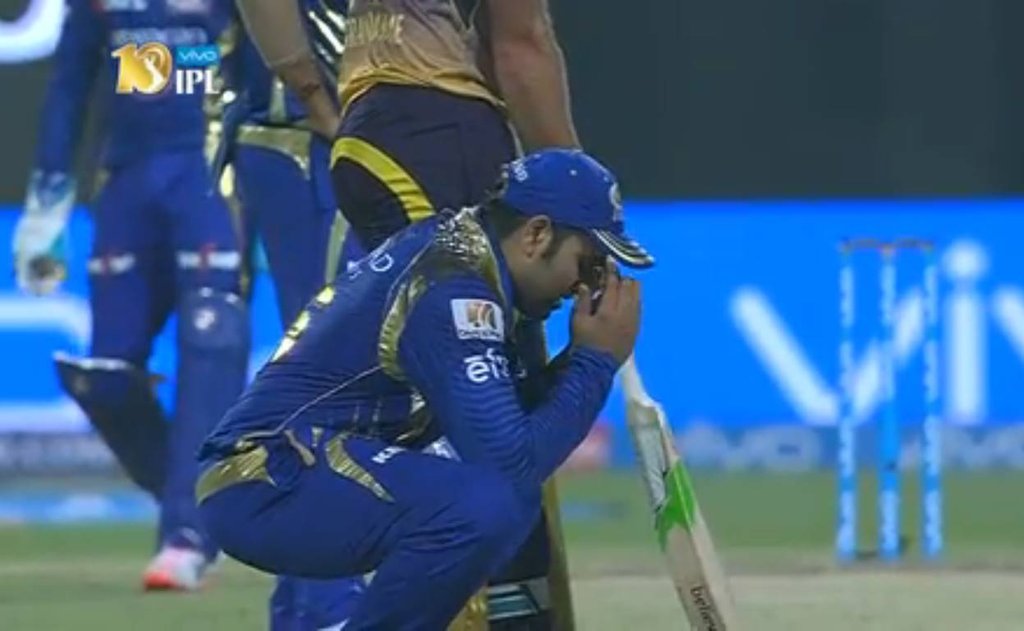 Mumbai Indians, surprised, umpire, not out, replays, Manish Pandey, edged, keeper