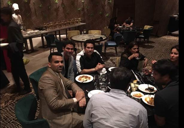 zaheer khan, zaheer khan sagarika ghatge, zaheer khan engagement, zaheer khan sagarike ghatge engagement, virat kohli, anushka sharma, sachin tendulkar, sports news, sports, cricket new, cricket,