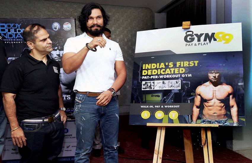  रणदीप हुड्डा ने कहा कि शरीर को सही आकार में रखना बेहद जरूरी है। (PTI)