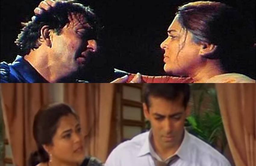 Sanjay Dutt, Reema Lagoo, Salman Khan