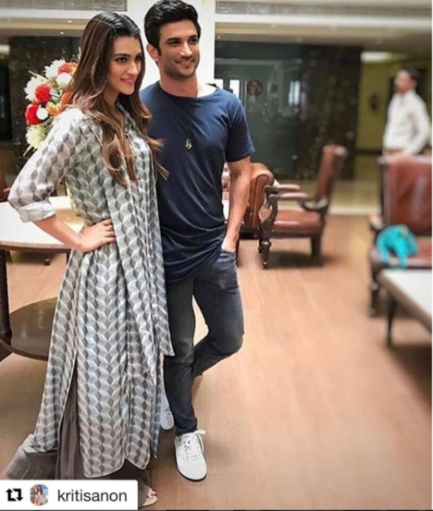 kriti sanon, sushant singh kriti sanon, sushant singh rajput, Bollywood, sushant singh rajput amritsar, Raabta