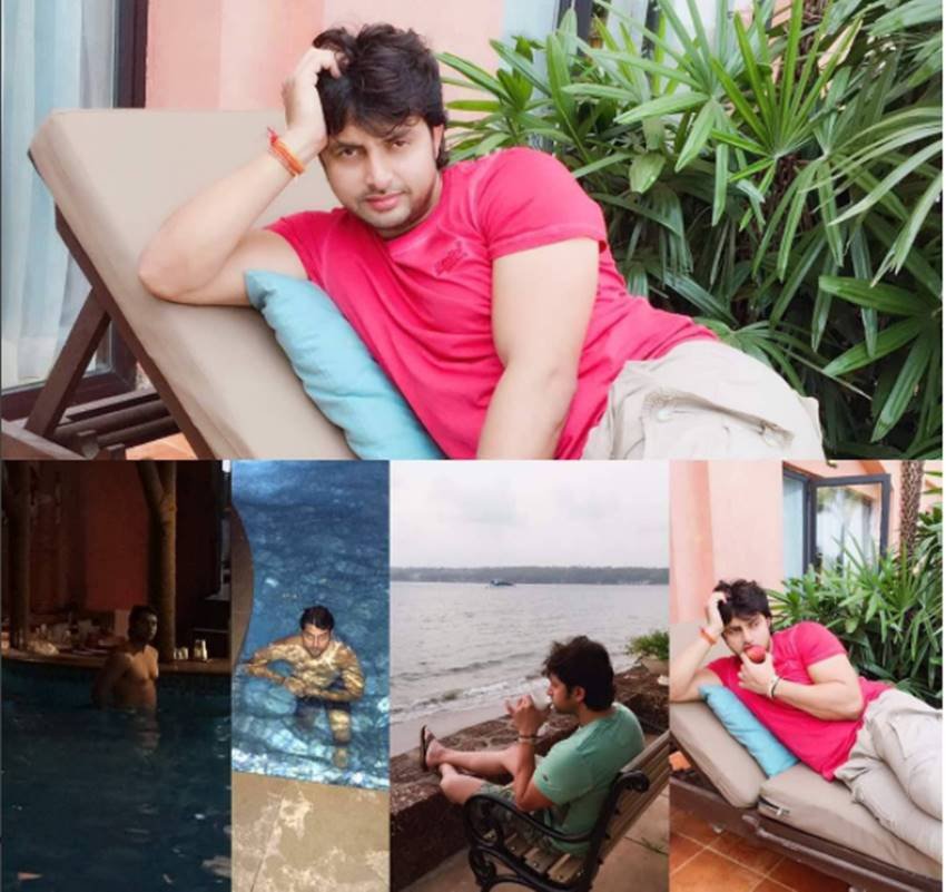 monalisa. vikrant singh rajput, nach baliye8, hoilday in goa