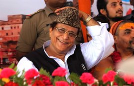 Azam khan, sp leader AZAM KHAN, Ram Mandir, Ram Mandir issue, Ram Mandir construction, Ram Mandir Date, Ram temple, Syed Waseem Rizvi, Shia Waqf Board, Ayodhya, Ram lala Ayodhya, Ayodhya news, Ram mandir case, Hindi news, News in Hindi, jansatta