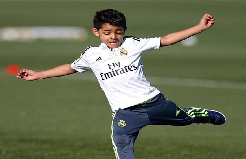 Cristiano Ronaldo, UEFA Champions League, Real Madrid, Juventus, European trophy, Cristiano Ronaldo Junior, Cristiano Ronaldo Son, Football News, Sports News, Cristiano Ronaldo’s son scores incredible goal Cristiano Ronaldo, UEFA Champions League, Real Madrid, Juventus, European trophy, Cristiano Ronaldo Junior, Cristiano Ronaldo Son, Football News, Sports News, Cristiano Ronaldo’s son scores incredible goal