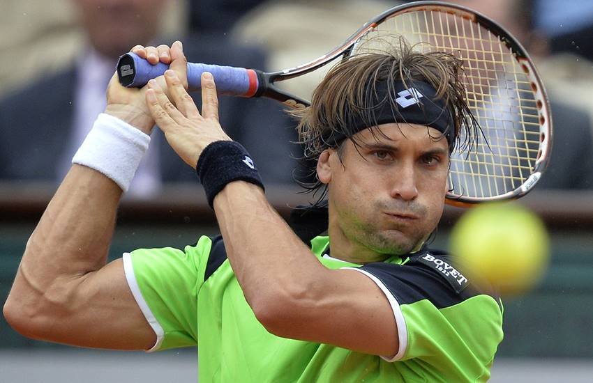 feliciano lopez, beat, David Ferrer, french open, tennis, tournament