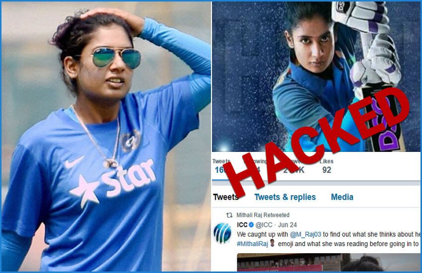 indian women's cricket team captain, mithali raj, twitter account, hacked, video, cricket team captain, mithali raj, cricket, womens world cup 2017