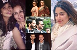 Kajol and Nysa Devgn, Sanjay and Sunil Dutt, Hema Malini and Esha Deol, Poonam Dhillon and Paloma Dhillon, Sharmila Tagore and Soha Ali Khan, Jackie Shroff and Tiger Shroff, Gauri Khan and Suhana Khan, Amrita Singh and Sara Ali Khan, Saif Ali Khan and Ibrahim Ali Khan, Aarav Kumar and Twinkle Kapadia, shahrukh khan and aryan khan, bollywood stars, bollywood news in hindi, entertainmnent news in hindi