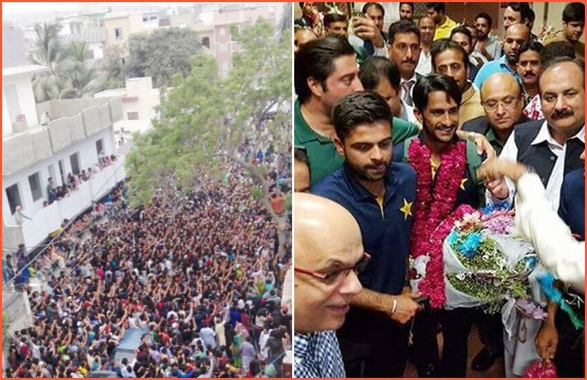 पाकिस्तान ने पहली बार चैंपियंस ट्रॉफी का खिताब अपने नाम किया है। यहां जीत के बाद से लोगों की खुशी का ठिकाना नहीं है।