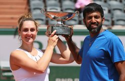 French Open 2017: रोहन बोपन्‍ना-गैब्रिएला की जोड़ी ने जीता मिक्‍स्‍ड ओपन का खिताब