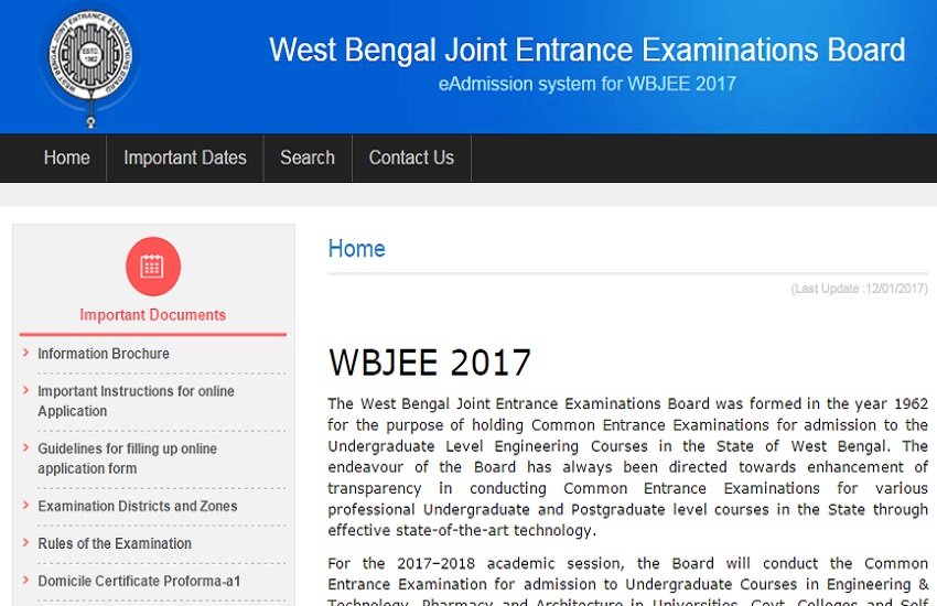 wbjee, wbjee result, wbjee result 2017