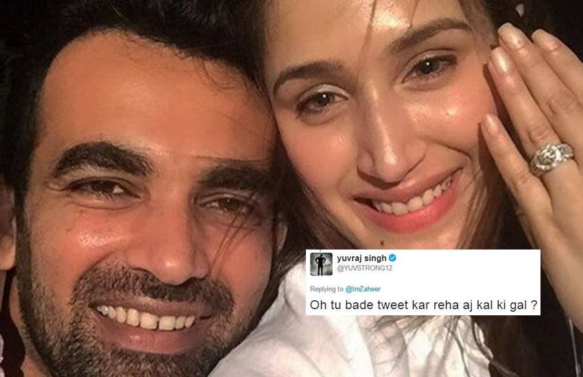 Yuvraj Singh-Zaheer Khan, Yuvraj pulls Zahir Khan, Yuvraj Singh Funny, Zaheer Khan Funny, युवराज सिंह, जहीर खान, सागरिका घाटगे, जहीर खान शादी, Zaheer Khan Sagaraika Ghatage Marriage, Zaheer Khan Marriage, Yuvraj and Zaheer, Cricket Talk, खेल समाचार, Yuvraj Singh-Zaheer Khan, Yuvraj pulls Zahir Khan, Yuvraj Singh Funny, Zaheer Khan Funny, युवराज सिंह, जहीर खान, सागरिका घाटगे, जहीर खान शादी, Zaheer Khan Sagaraika Ghatage Marriage, Zaheer Khan Marriage, Yuvraj and Zaheer, Cricket Talk, खेल समाचार,