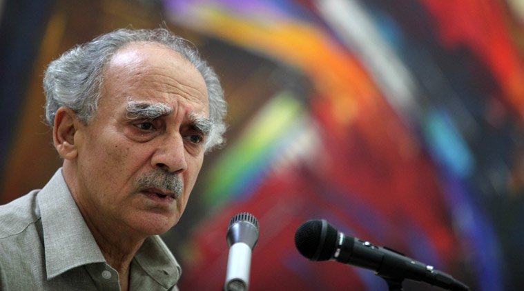 पूर्व केंद्रीय मंत्री अरुण शौरी 