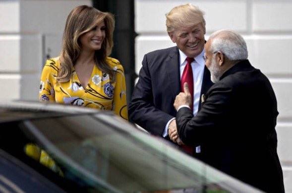 "Donald Trump, Narendra Modi, PM Modi, President Trump, India USA Relation, PM Modi's Foreign Visit, Modi America Visit, Jansatta"/