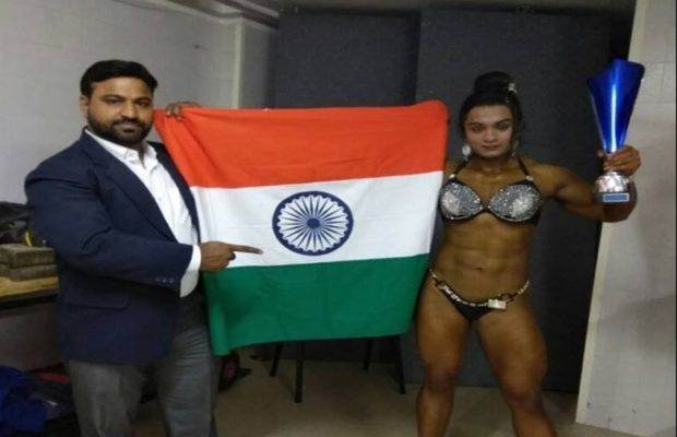"dehradun girl bhumika sharma won the miss world title in world bodybuilding championship 2017, world bodybuilding championship 2017 news, miss world bhumika sharma in bodybuilding championship news, bodybuilding championship news, bhumika sharma bodybuilder news, bhumika sharma news, indian girl won world bodybuilder championship title news, jansatta news, sports news