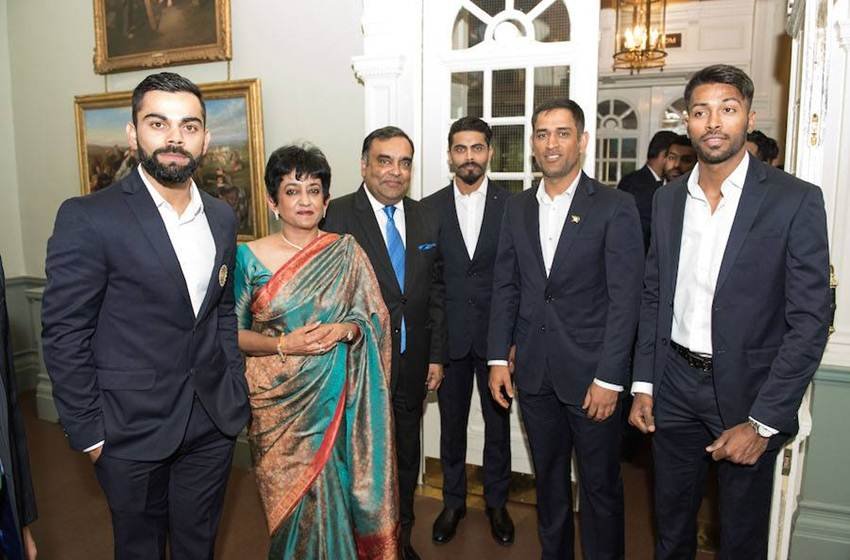 virat kohli, team india, bcci, shikhar dhawan, mahendra singh dhoni, ms dhoni, anil kumble, indian high commission, cricket, sports news,