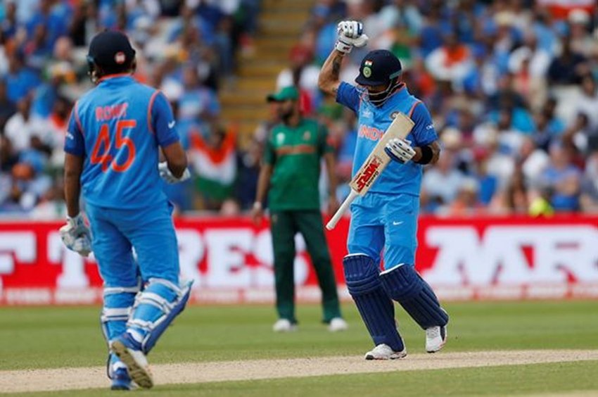 ICC champions Trophy 2017, Virat Kohli Record, Yuvraj Singh ,Virat Kohli,Sourav Ganguly,Sachin Tendulkar,Rohit Sharma,ICC Champions Trophy