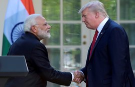 Donald Trump, Narendra Modi