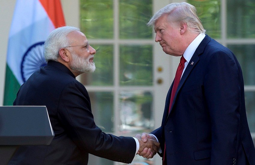 Donald Trump, Narendra Modi