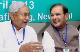 nitish kumar sharad yadav